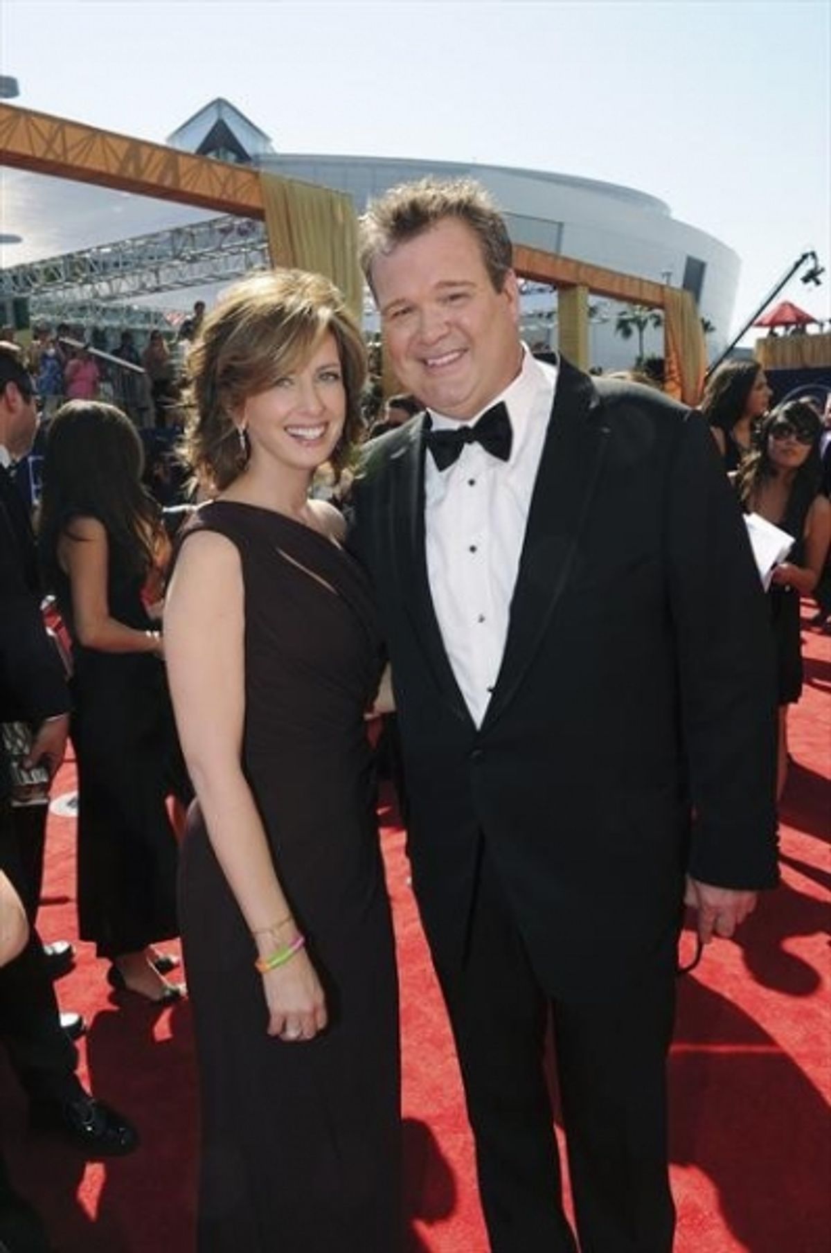 THE 64TH PRIMETIME EMMY(r) AWARDS - The 64th Primetime Emmy Awards broadcasts live from 8:00-11:00 p.m., ET/5:00-8:00 p.m., PT., Sunday, September 23, 2012 exclusively on ABC. (ABC/RICHARD HARBAUGH)ERIC STONESTREET, ANNE SWEENEY (CO-CHAIR, DISNEY MEDIA NE at 