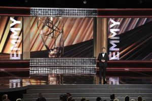 THE 64TH PRIMETIME EMMY(r) AWARDS - The 64th Primetime Emmy Awards broadcasts live from 8:00-11:00 p.m., ET/5:00-8:00 p.m., PT., Sunday, September 23, 2012 exclusively on ABC. (ABC/TODD WAWRYCHUK)JIMMY KIMMEL @ BroadwayWorld THE 64TH PRIMETIME EMMY(r) AWARDS - The 64th Primetime Emmy Awards broadcasts live f Photo