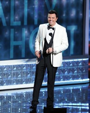 THE 64TH PRIMETIME EMMY(r) AWARDS - The 64th Primetime Emmy Awards broadcasts live from 8:00-11:00 p.m., ET/5:00-8:00 p.m., PT., Sunday, September 23, 2012 exclusively on ABC. (ABC/TODD WAWRYCHUK)SETH MACFARLANE @ BroadwayWorld THE 64TH PRIMETIME EMMY(r) AWARDS - The 64th Primetime Emmy Awards broadcasts live f Photo