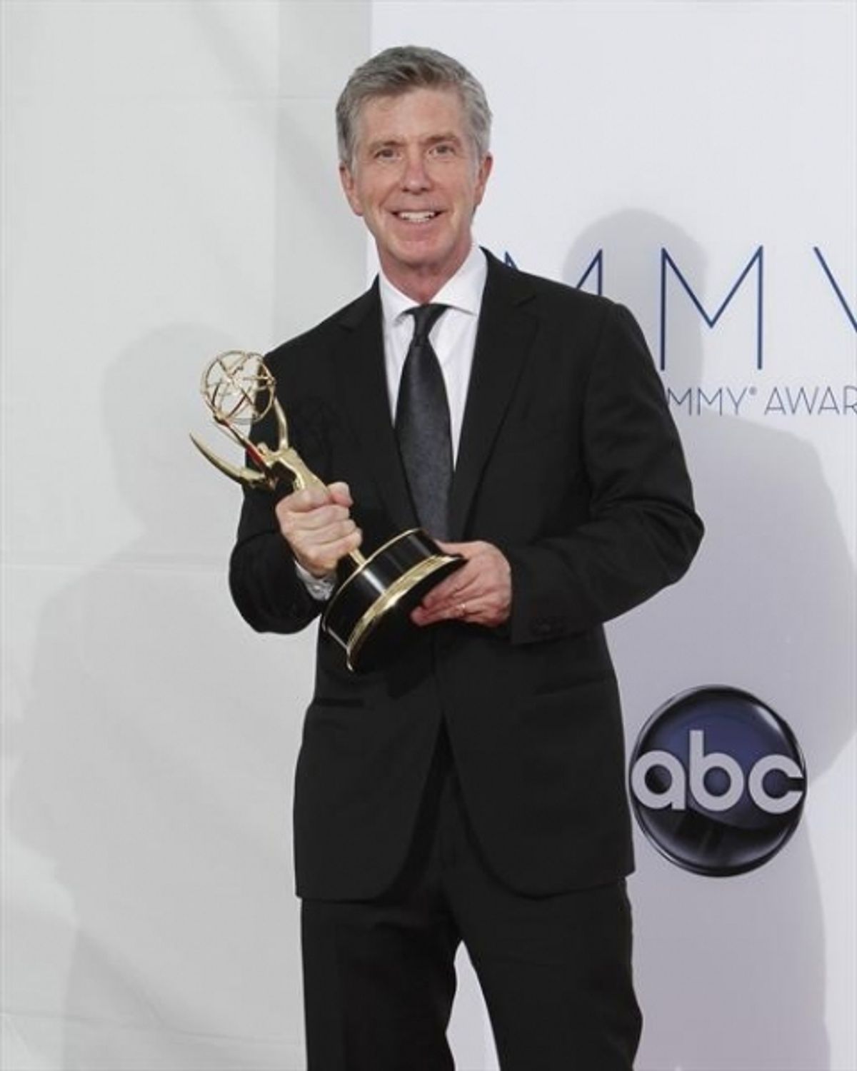 THE 64TH PRIMETIME EMMY(r) AWARDS - The 64th Primetime Emmy Awards broadcasts live from 8:00-11:00 p.m., ET/5:00-8:00 p.m., PT., Sunday, September 23, 2012 exclusively on ABC. (ABC/RICK ROWELL)TOM BERGERON at 