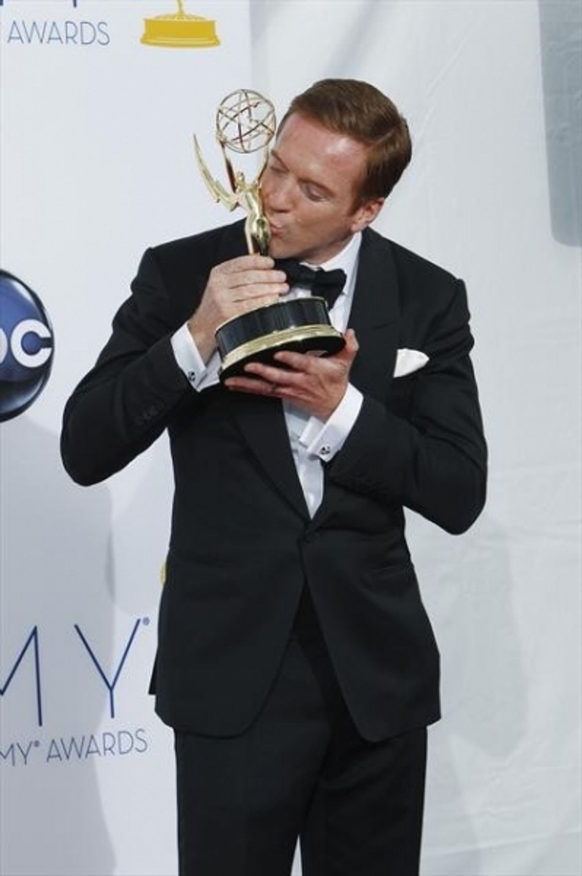  THE 64TH PRIMETIME EMMY(r) AWARDS - The 64th Primetime Emmy Awards broadcasts live from 8:00-11:00 p.m., ET/5:00-8:00 p.m., PT., Sunday, September 23, 2012 exclusively on ABC. (ABC/RICK ROWELL)DAMIAN LEWIS at 