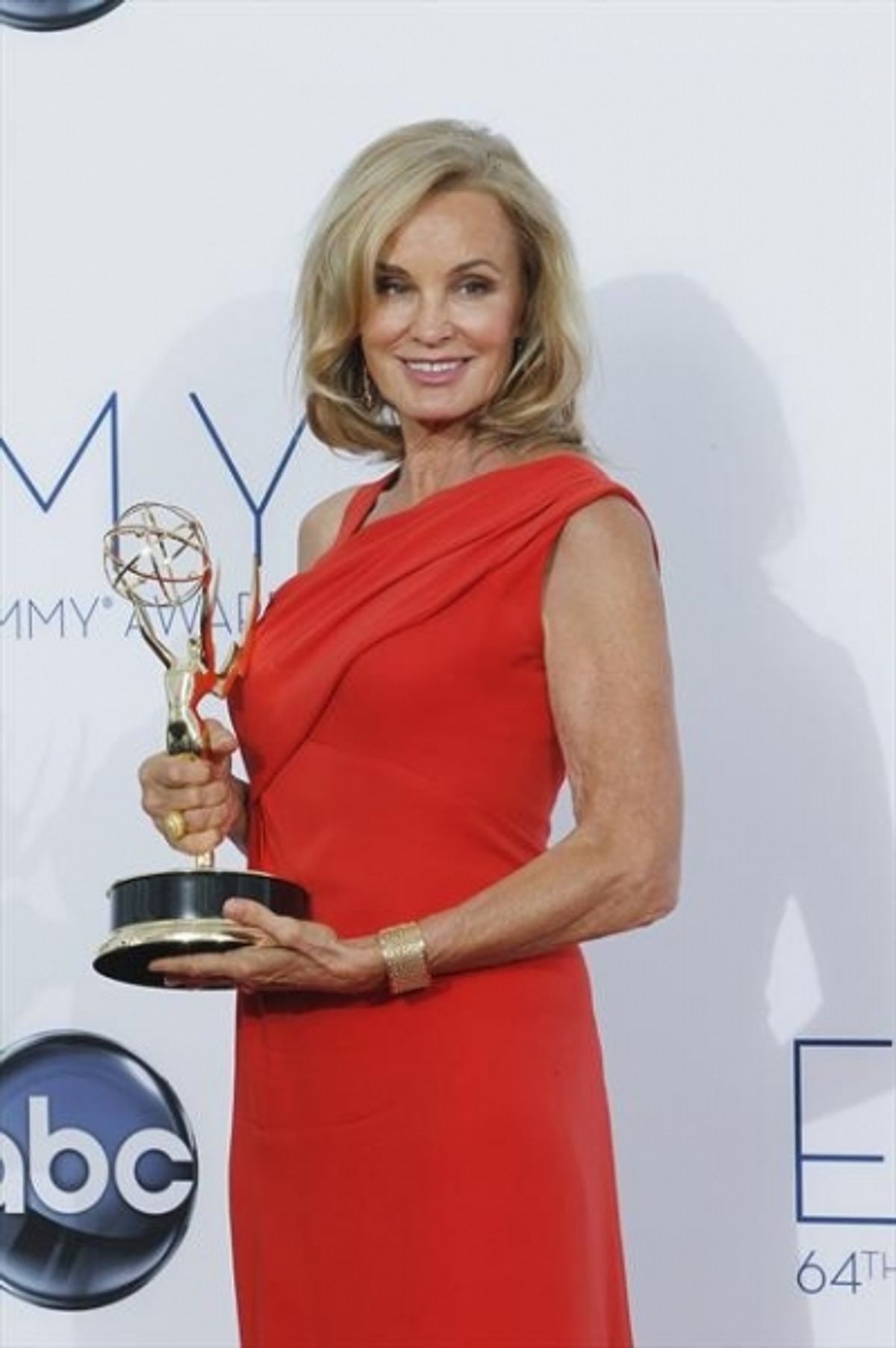  THE 64TH PRIMETIME EMMY(r) AWARDS - The 64th Primetime Emmy Awards broadcasts live from 8:00-11:00 p.m., ET/5:00-8:00 p.m., PT., Sunday, September 23, 2012 exclusively on ABC. (ABC/RICK ROWELL)JESSICA LANGE at 