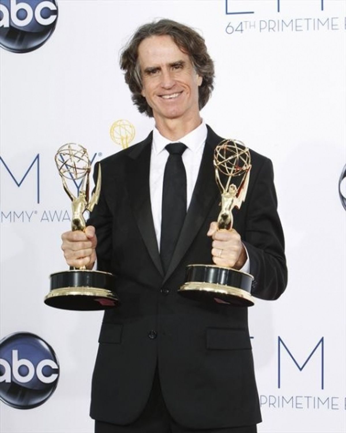  THE 64TH PRIMETIME EMMY(r) AWARDS - The 64th Primetime Emmy Awards broadcasts live from 8:00-11:00 p.m., ET/5:00-8:00 p.m., PT., Sunday, September 23, 2012 exclusively on ABC. (ABC/RICK ROWELL)JAY ROACH at 