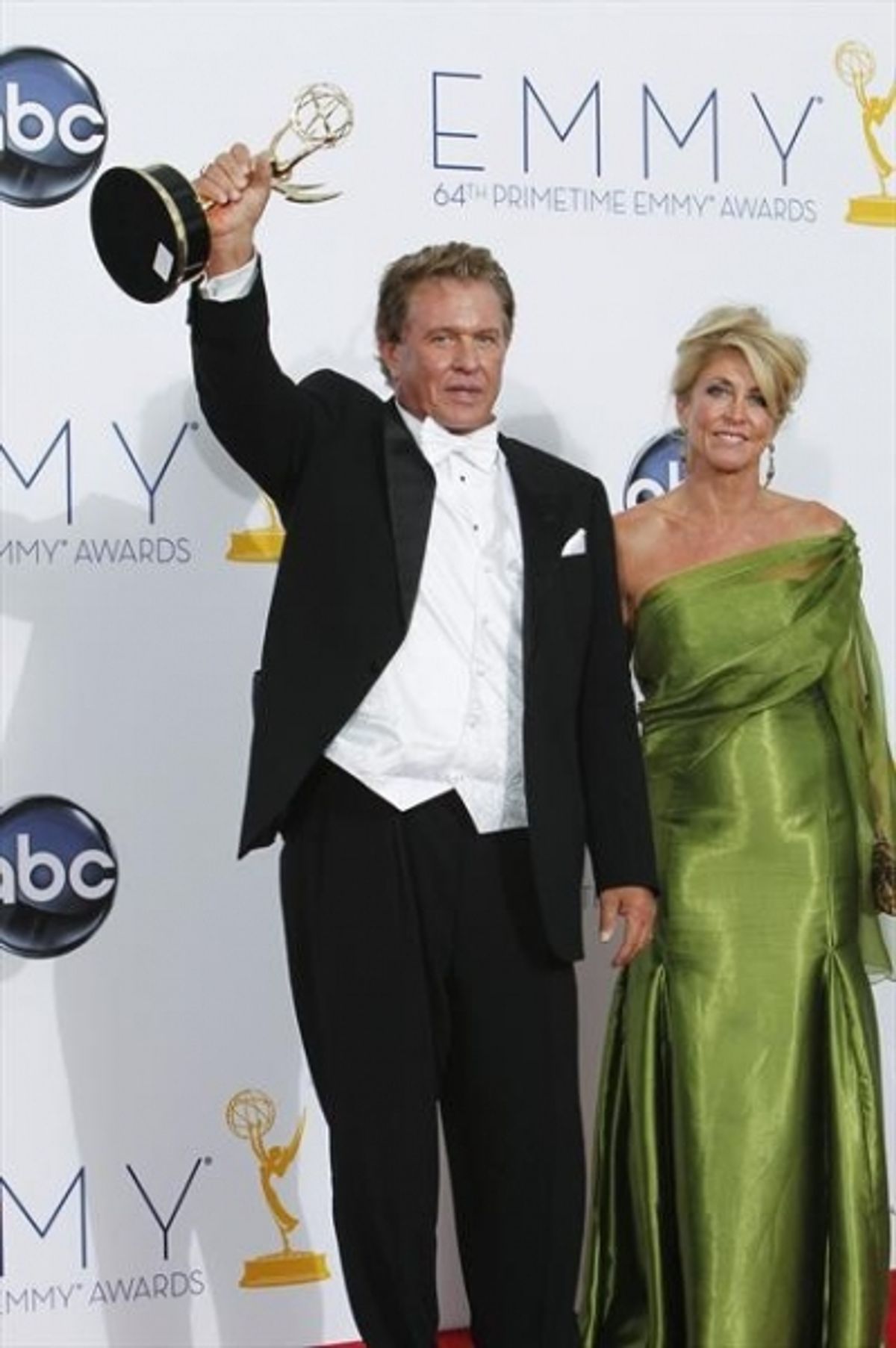 THE 64TH PRIMETIME EMMY(r) AWARDS - The 64th Primetime Emmy Awards broadcasts live from 8:00-11:00 p.m., ET/5:00-8:00 p.m., PT., Sunday, September 23, 2012 exclusively on ABC. (ABC/RICK ROWELL)TOM BERENGER at 