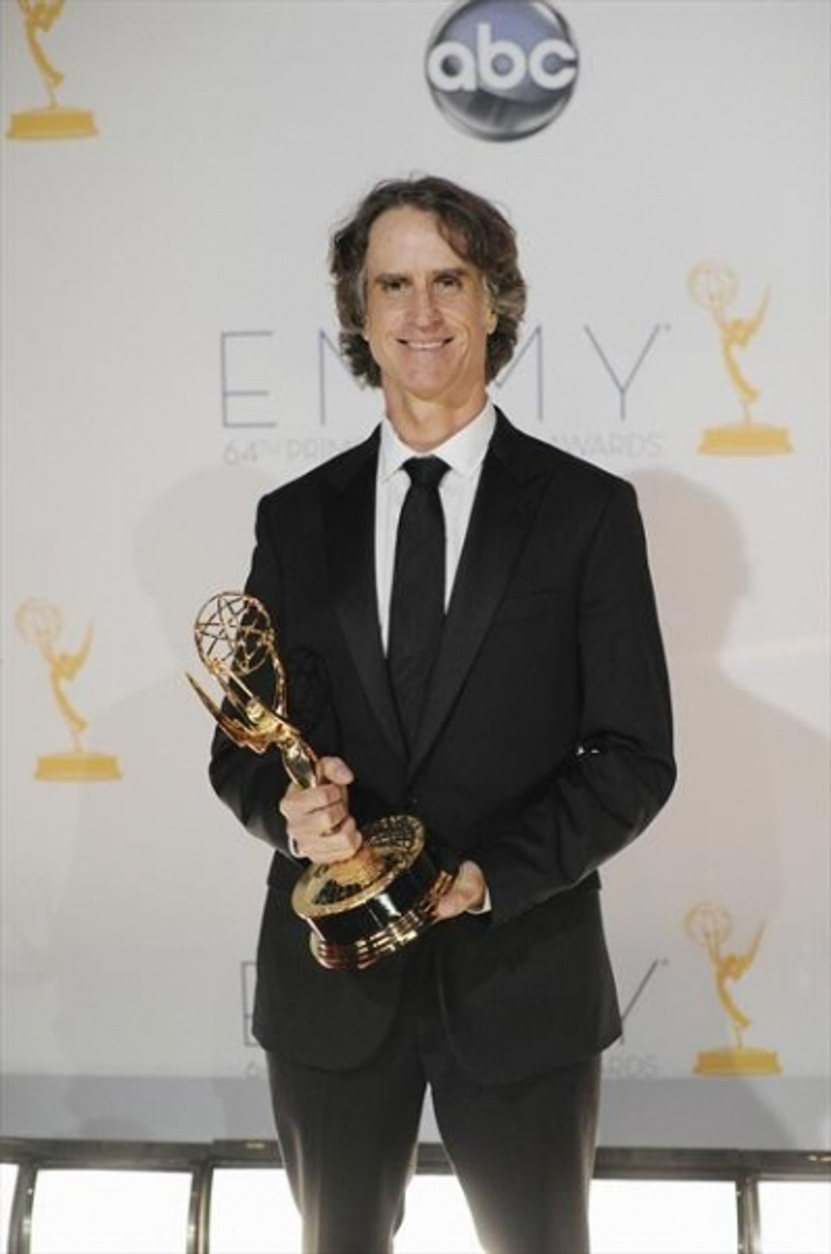  THE 64TH PRIMETIME EMMY(r) AWARDS - The 64th Primetime Emmy Awards broadcasts live from 8:00-11:00 p.m., ET/5:00-8:00 p.m., PT., Sunday, September 23, 2012 exclusively on ABC. (ABC/MATT BROWN)JAY ROACH at 