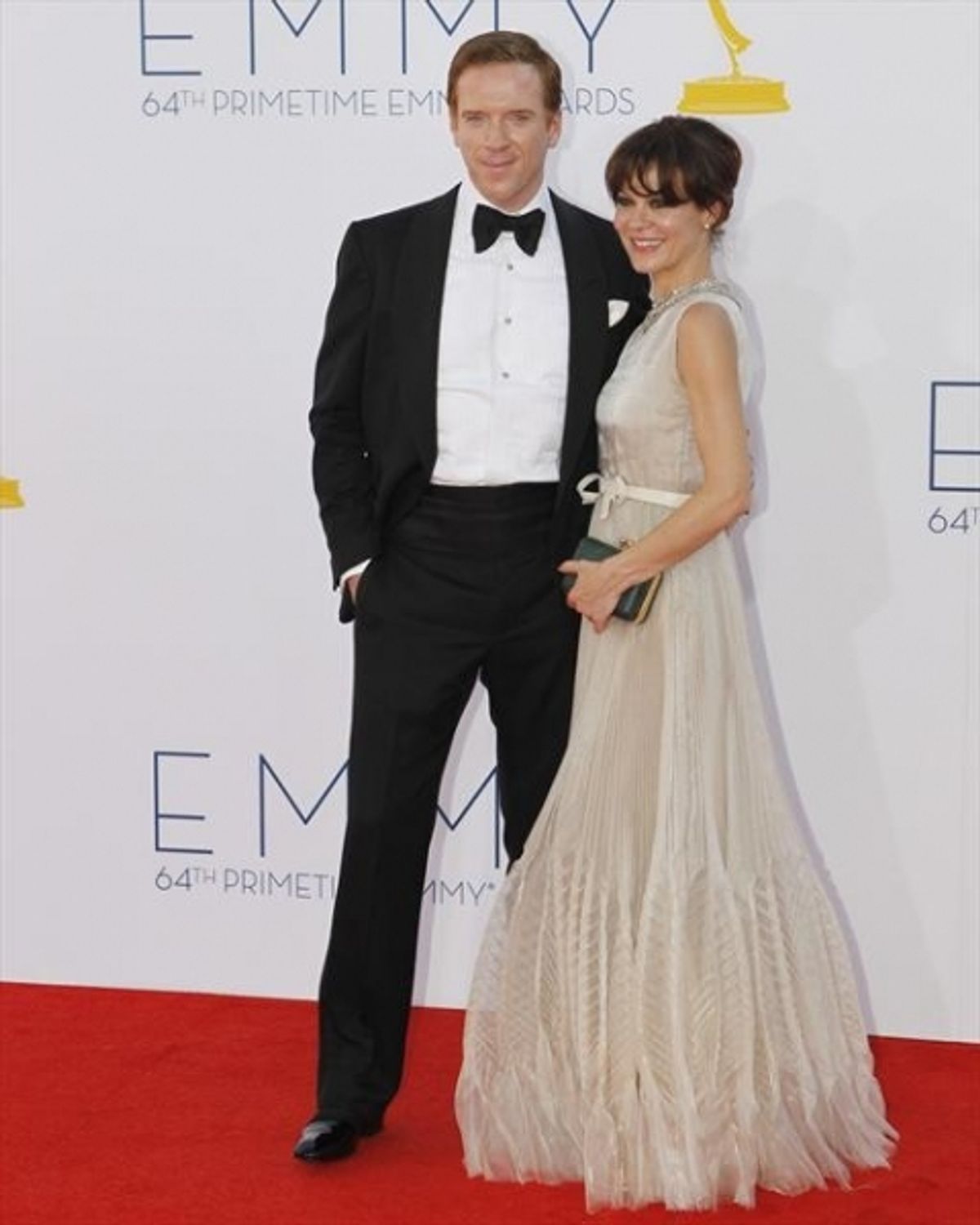 THE 64TH PRIMETIME EMMY(r) AWARDS - The 64th Primetime Emmy Awards broadcasts live from 8:00-11:00 p.m., ET/5:00-8:00 p.m., PT., Sunday, September 23, 2012 exclusively on ABC. (ABC/RICK ROWELL)DAMIAN LEWIS at Emmy Red Carpet Fashion Favorites!