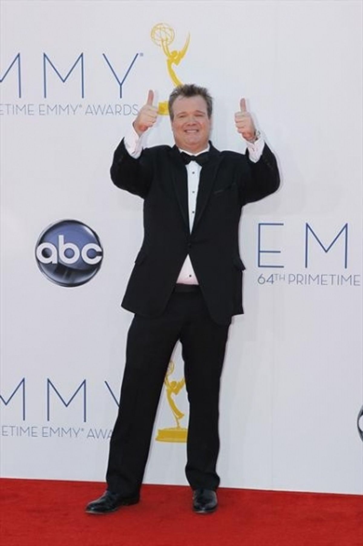 THE 64TH PRIMETIME EMMY(r) AWARDS - The 64th Primetime Emmy Awards broadcasts live from 8:00-11:00 p.m., ET/5:00-8:00 p.m., PT., Sunday, September 23, 2012 exclusively on ABC. (ABC/RICK ROWELL)ERIC STONESTREET at Emmy Red Carpet Fashion Favorites!
