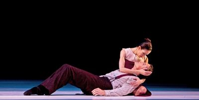 Ballet: Ketubah Choreographer: Julia Adam Dancer(s): Mireille Hassenboehler and Ian C Photo