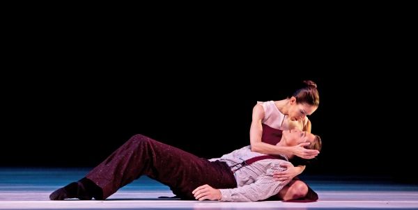 Ballet: Ketubah Choreographer: Julia Adam Dancer(s): Mireille Hassenboehler and Ian C Photo