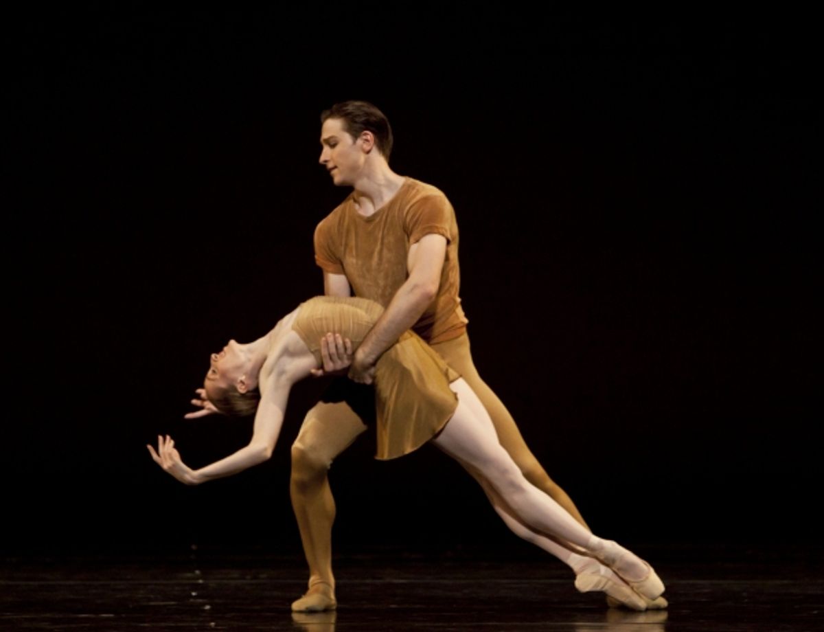  Ballet: The Brahms/Haydn Variations Choreographer: Twyla Tharp Dancer(s): Ian Casady and Sara Webb at 