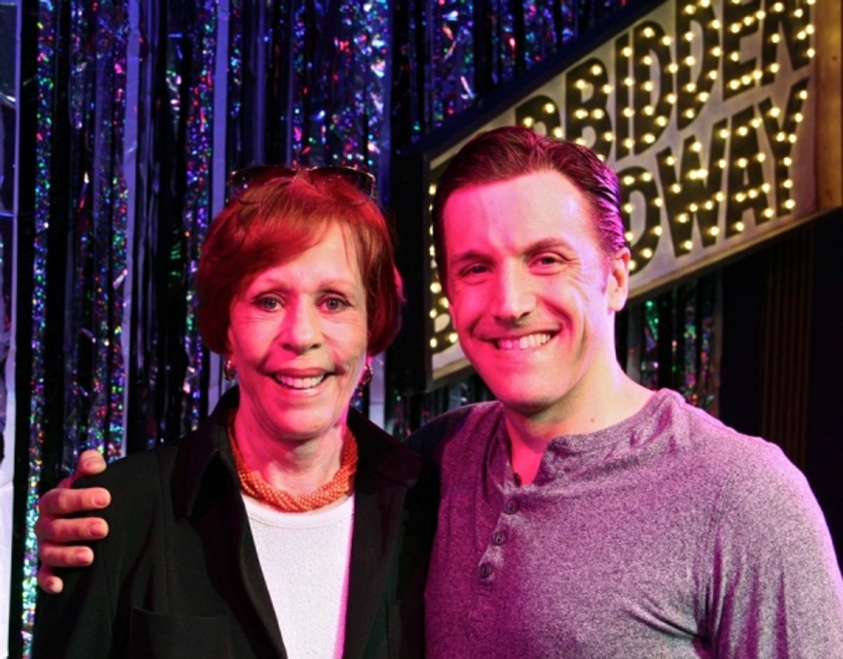 Carol Burnett and Scott Richard Foster at 