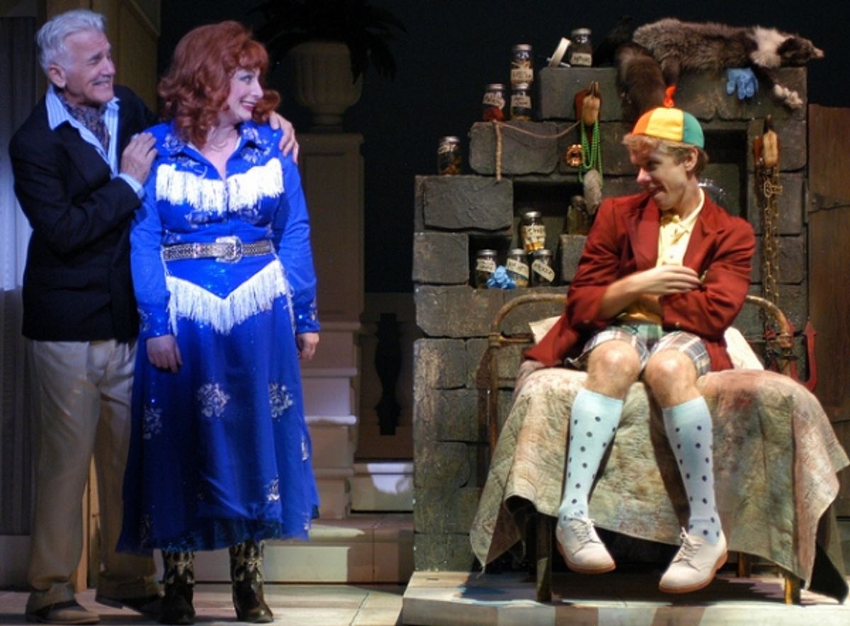  Dennis Parlato (Lawrence) Lorinda Lisitza (Jolene) & Ben Nordstrom (Ruprecht) at 