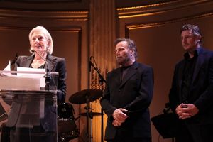 Vanesa Redgrave, Franco Nero & Liam Neeson @ BroadwayWorld Vanesa Redgrave, Franco Nero & Liam Neeson Photo