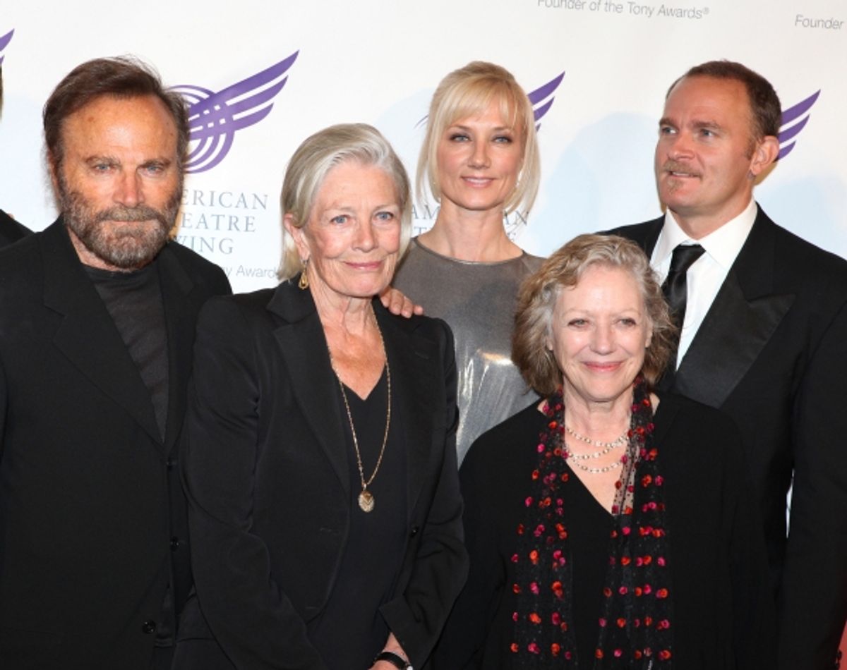  Franco Nero, Vanessa Redgrave, Joely Richardson, Kika Markham & Carlo Gabriel Nero at 