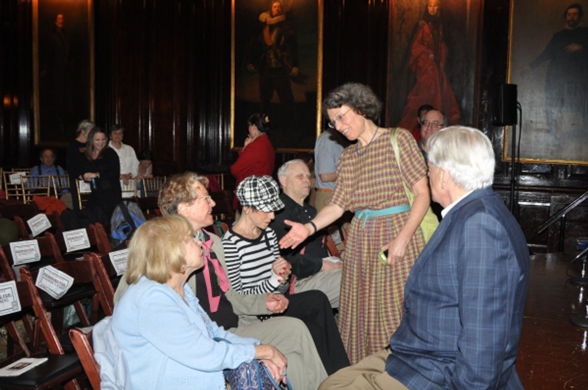 Anita Jaffe, Florence Teuscher, Liliane Montevecchi, Frank Skillern and Robert Osborne at 