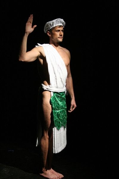  Steven Fales in Temple Ceremony Garments Photo