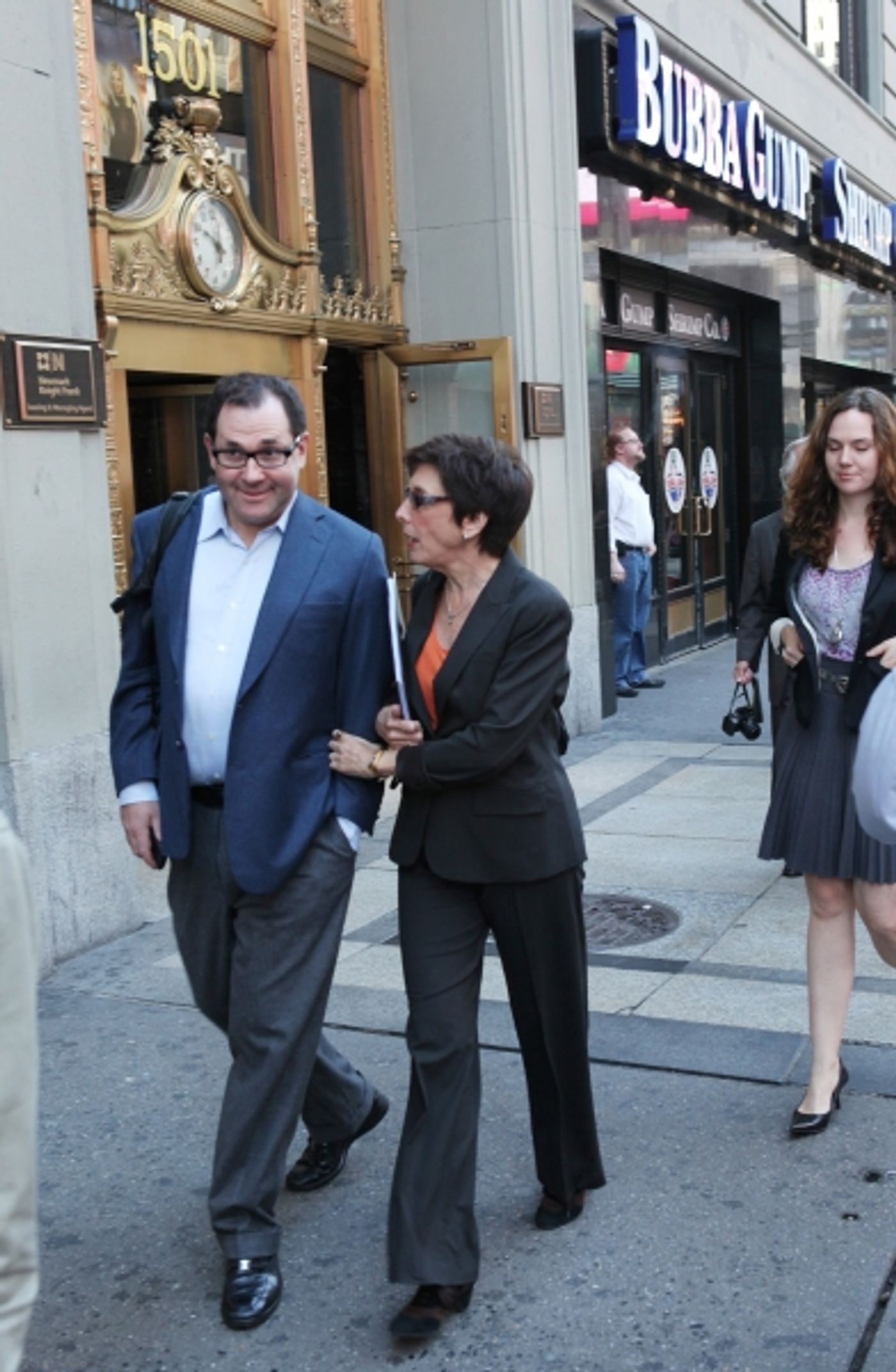 Photo Exclusive: Cheyenne Jackson, Henry Winkler and THE PERFORMERS Cast Takes Times Square!  Image