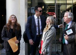 Alicia Silverstone, actor Cheyenne Jackson, actress Jenni Barber and actor Henry Winkle @ BroadwayWorld Alicia Silverstone, actor Cheyenne Jackson, actress Jenni Barber and actor Henry Wink Photo