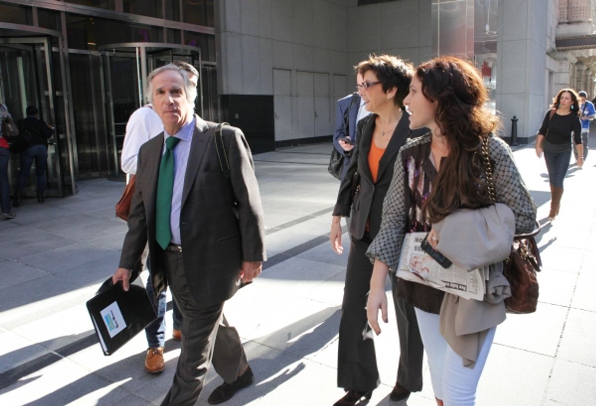  Henry Winkler, producer Robyn Goodman and producer Amanda Lipitz  at 