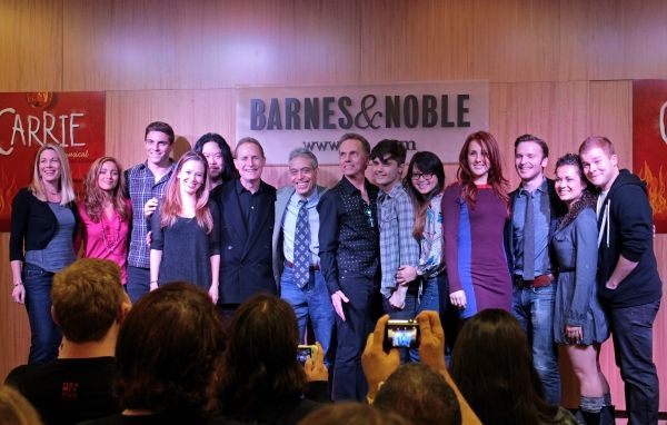 Marin Mazzie, Christy Altomare, Derek Klena, Molly Ranson, Stafford Arima, Michael G Photo