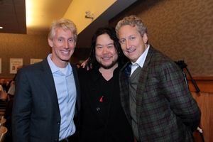 Blake West, Stafford Arima, Bernie Telsey @ BroadwayWorld Blake West, Stafford Arima, Bernie Telsey Photo