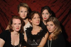  L-R: Rachel Fowler, Leah Watson, Mare Trevathan, Lauren Dennis, Barbra Andrews Photo