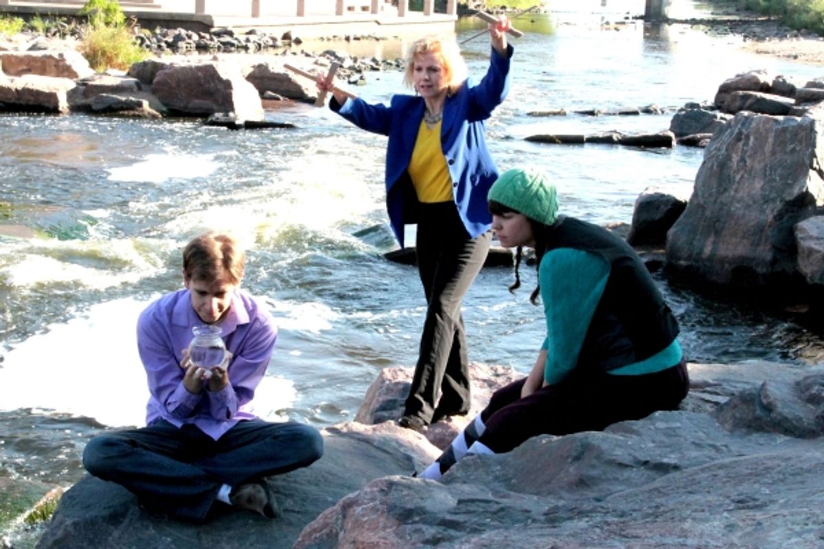  L-R: Royce Wood as Jules, Suzanna Wellens as Barbara and Samara Bridwell as Jo at 