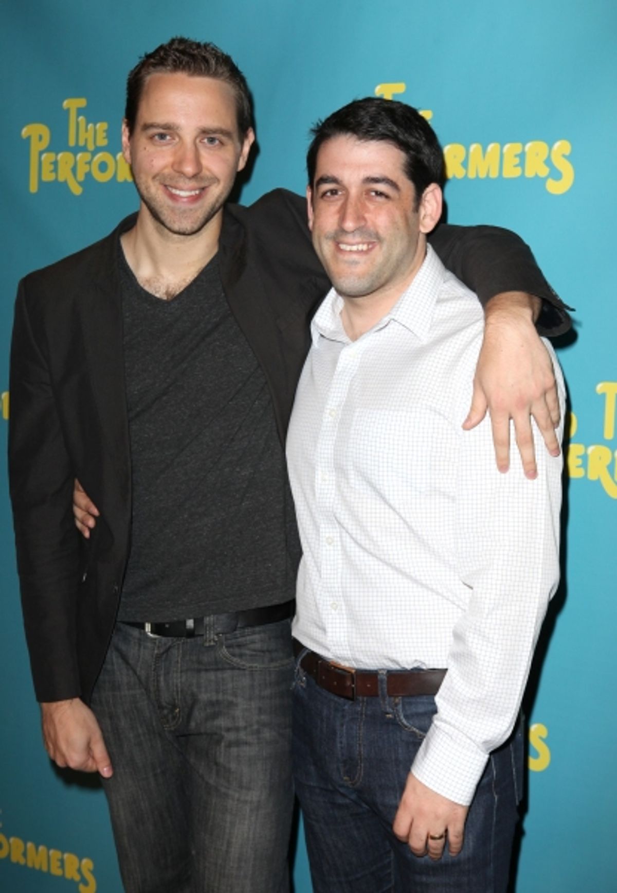  Playwright David West Read and director Evan Cabnet  at 