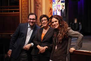 Producer Scott M. Delman, producer Robyn Goodman and producer Amanda Lipitz @ BroadwayWorld Producer Scott M. Delman, producer Robyn Goodman and producer Amanda Lipitz Photo