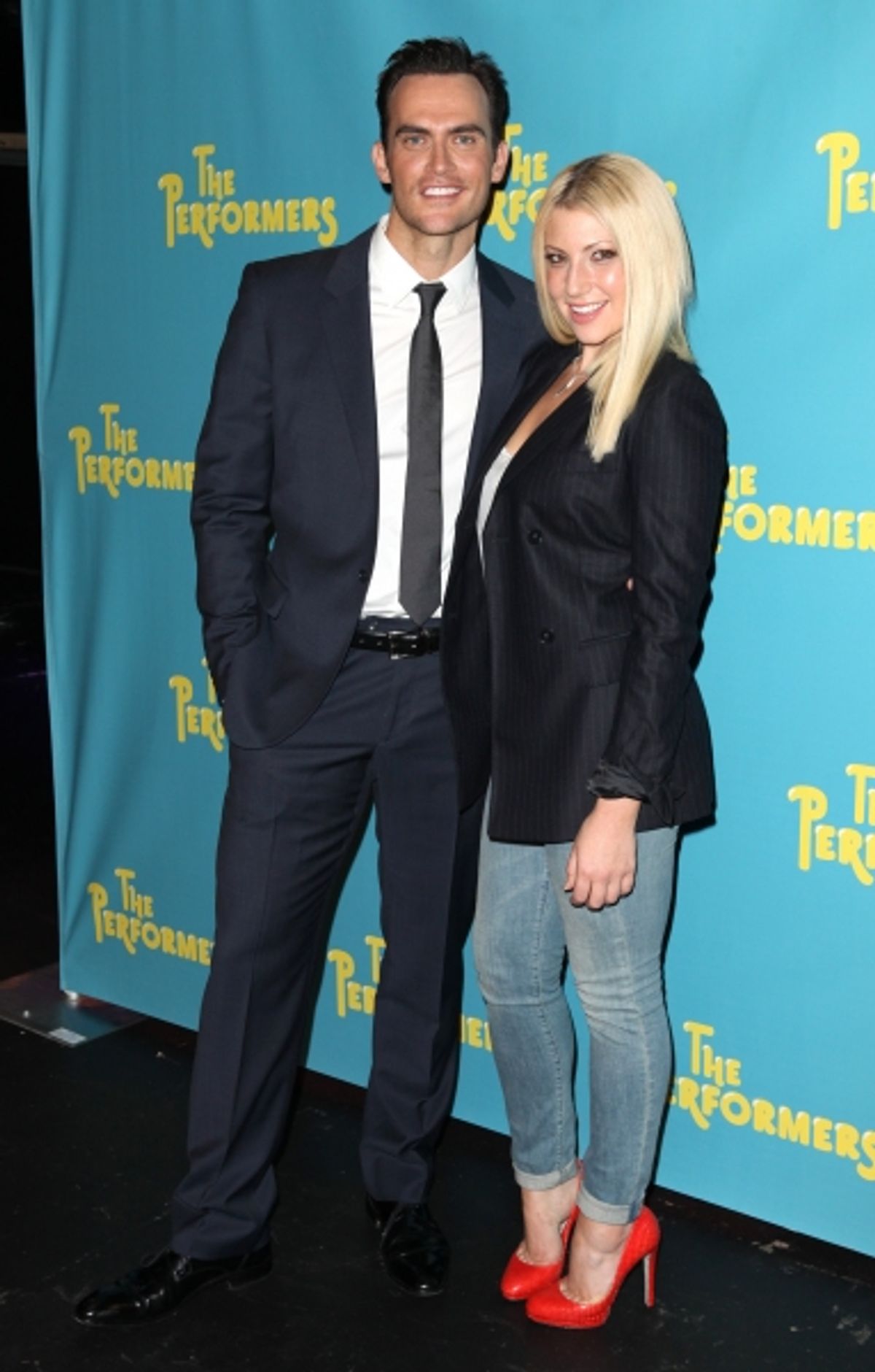  Cheyenne Jackson and actress Ari Graynor  at 