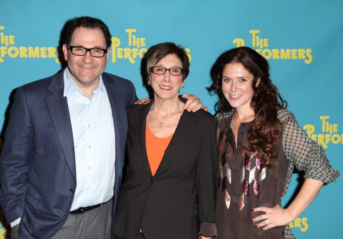  Producer Scott M. Delman, producer Robyn Goodman and producer Amanda Lipitz  at 