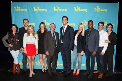  The cast and creative team of "The Performers", from left, producer Amanda Lipitz, p Photo