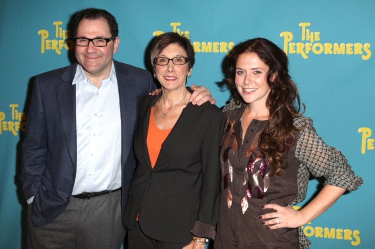  Producer Scott M. Delman, producer Robyn Goodman and producer Amanda Lipitz  at 