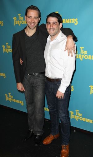 Playwright David West Read and director Evan Cabnet @ BroadwayWorld Playwright David West Read and director Evan Cabnet Photo