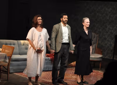 Florencia Lozano, Alfredo Narciso & Kathleen Chalfant Photo