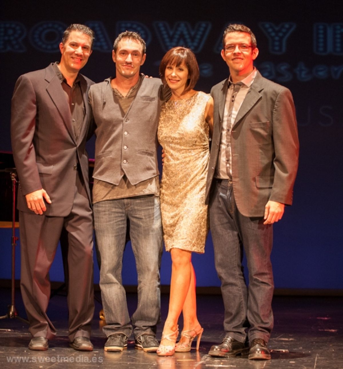  Stephen Cook, Juan Chemes, Susan Egan y Juanjo Gonzalez at 