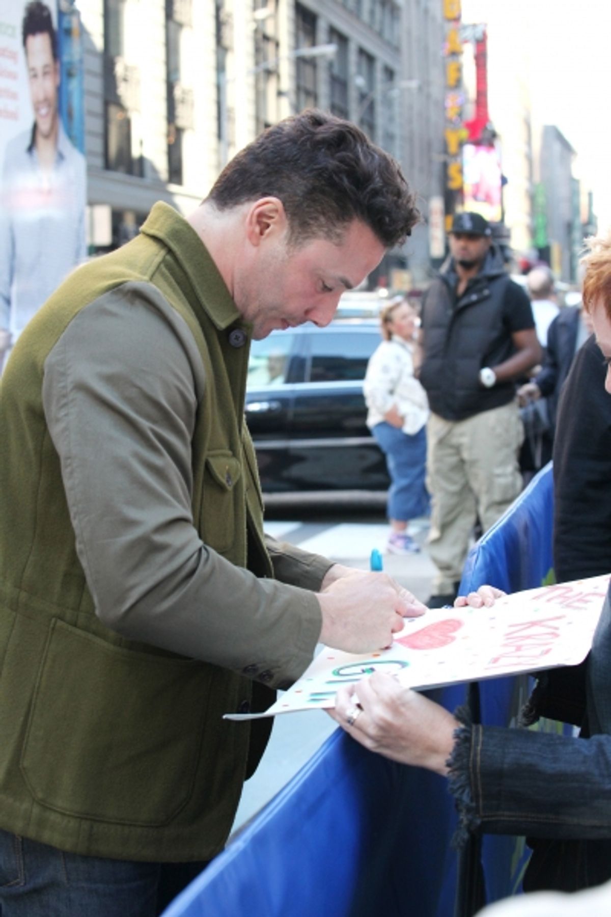  Chef Rocco Dispirito & Fans at 