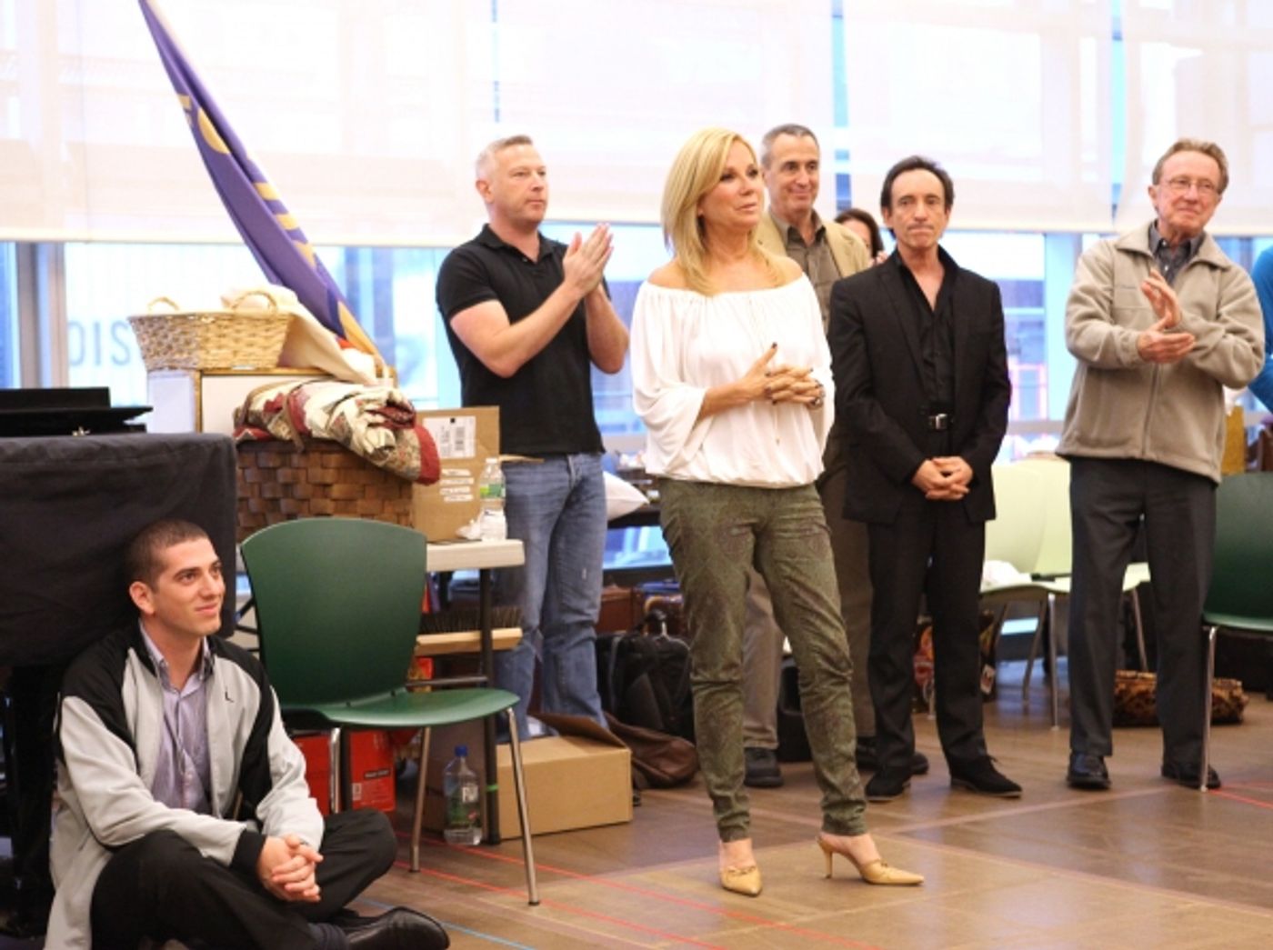 Photo Coverage: In Rehearsal with the Cast of SCANDALOUS! Photo Coverage: In Rehearsal with the Cast of SCANDALOUS! Image