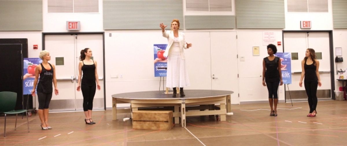  Carolee Carmello with ensemble cast at 