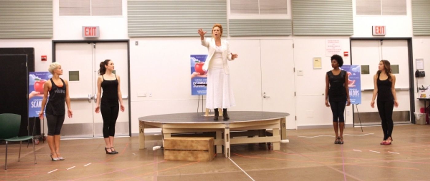 Photo Coverage: In Rehearsal with the Cast of SCANDALOUS! Photo Coverage: In Rehearsal with the Cast of SCANDALOUS! Image