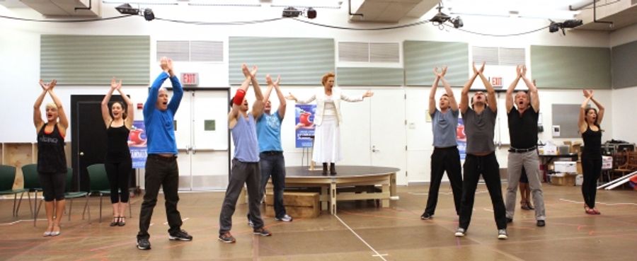 Photo Coverage: In Rehearsal with the Cast of SCANDALOUS! Image