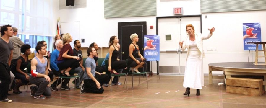 Photo Coverage: In Rehearsal with the Cast of SCANDALOUS! Image
