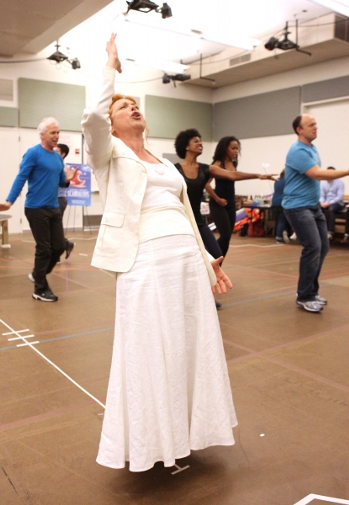  Carolee Carmello and ensemble cast  at 