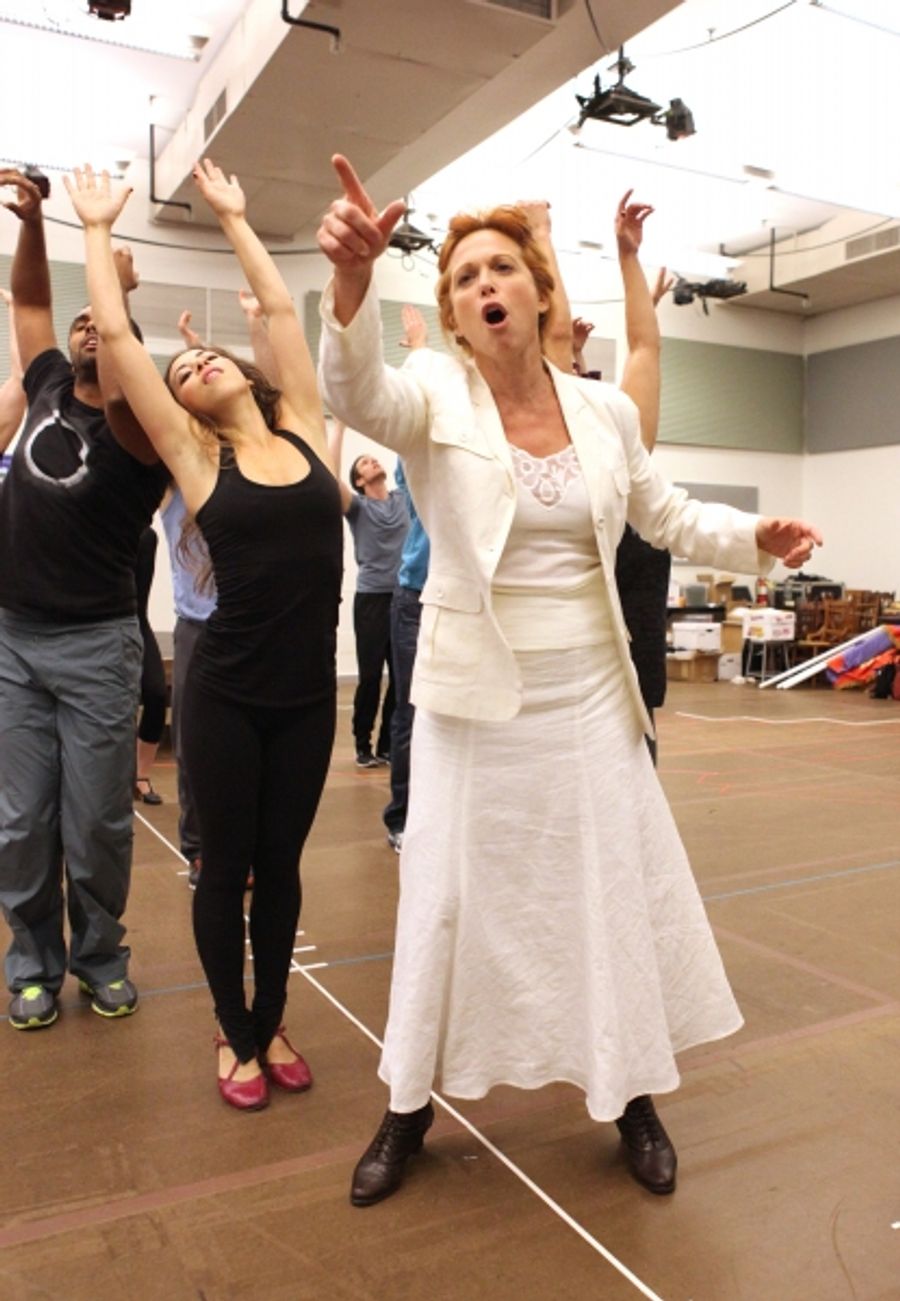 Photo Coverage: In Rehearsal with the Cast of SCANDALOUS! Image