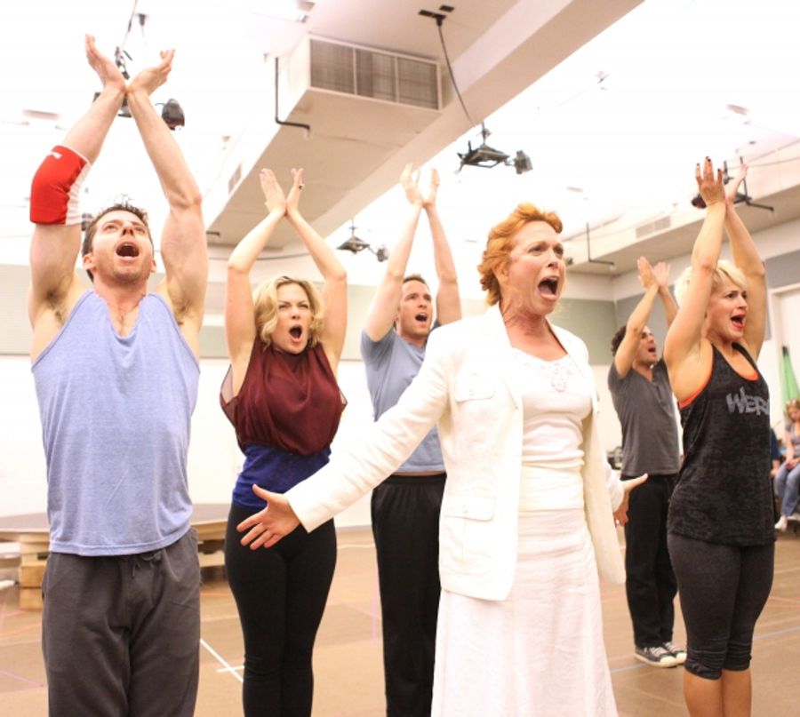 Photo Coverage: In Rehearsal with the Cast of SCANDALOUS! Image