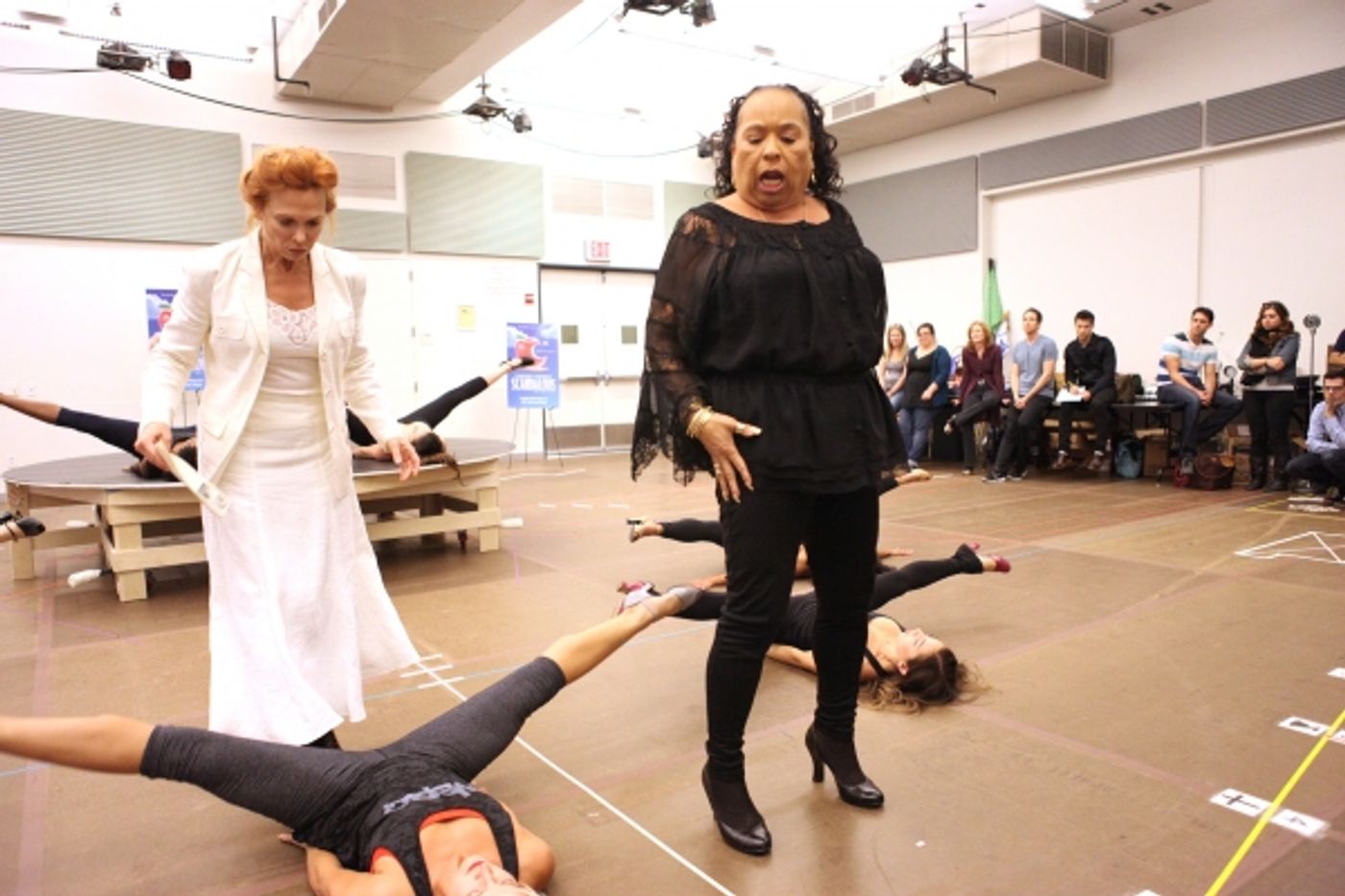 Photo Coverage: In Rehearsal with the Cast of SCANDALOUS! Photo Coverage: In Rehearsal with the Cast of SCANDALOUS! Image