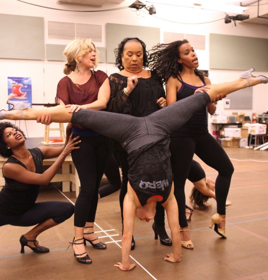 Photo Coverage: In Rehearsal with the Cast of SCANDALOUS! Image