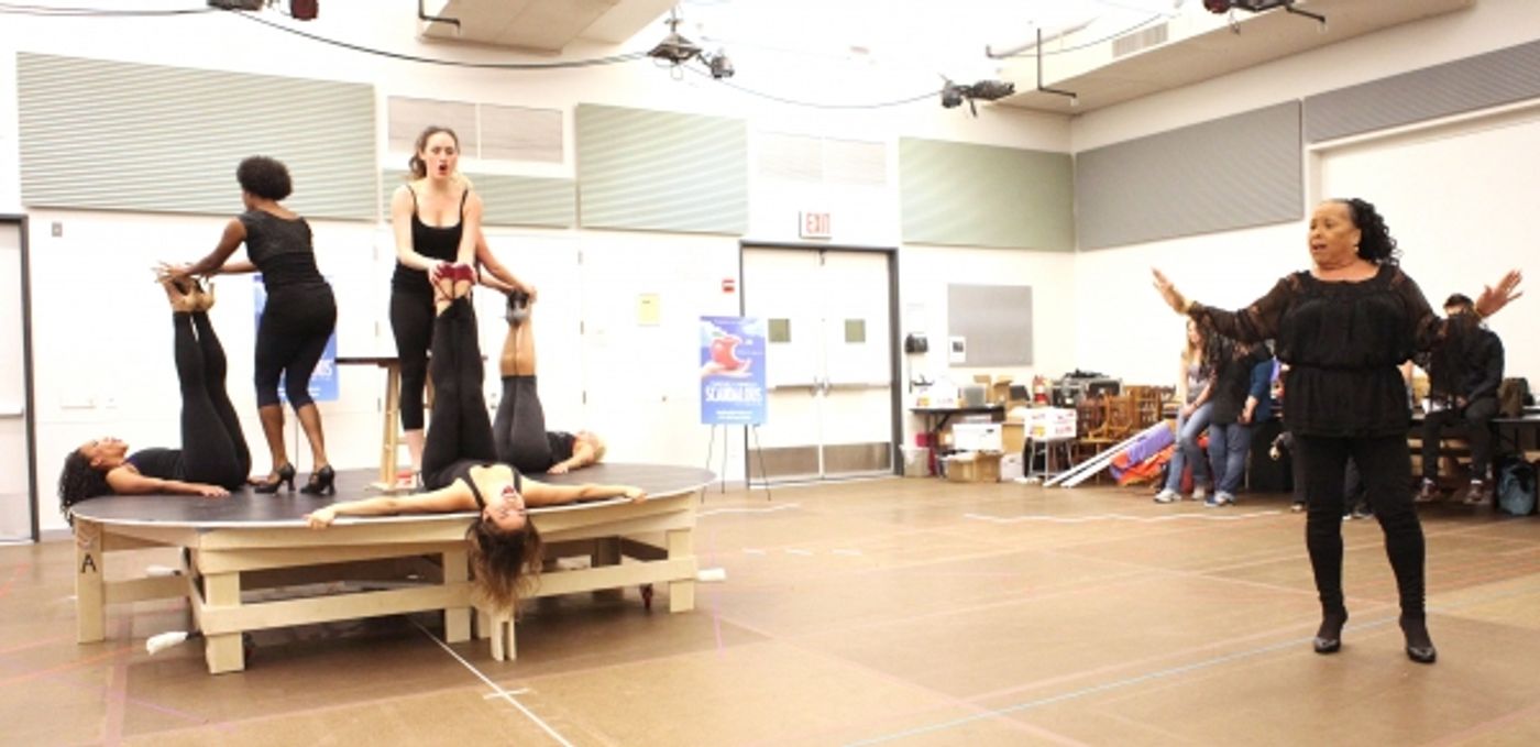 Photo Coverage: In Rehearsal with the Cast of SCANDALOUS! Photo Coverage: In Rehearsal with the Cast of SCANDALOUS! Image
