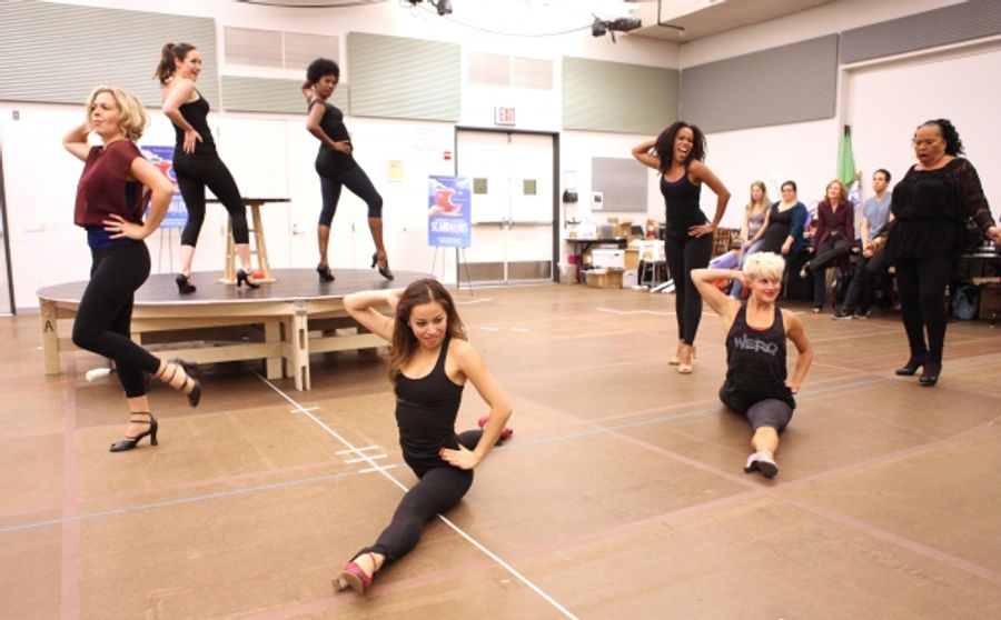 Photo Coverage: In Rehearsal with the Cast of SCANDALOUS! Image