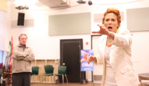  George Hearn and actress Carolee Carmello  Photo